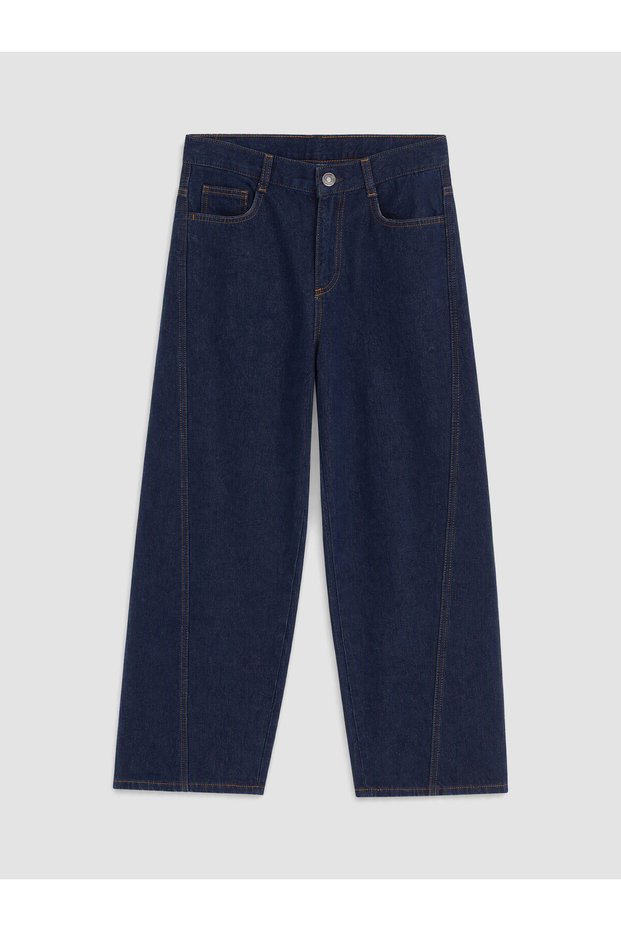 Peak New Season Black Baggy Fit Boys' Jean Trousers