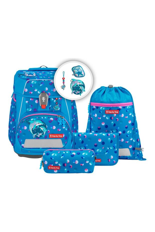 Set ghiozdan Space School 5 piese