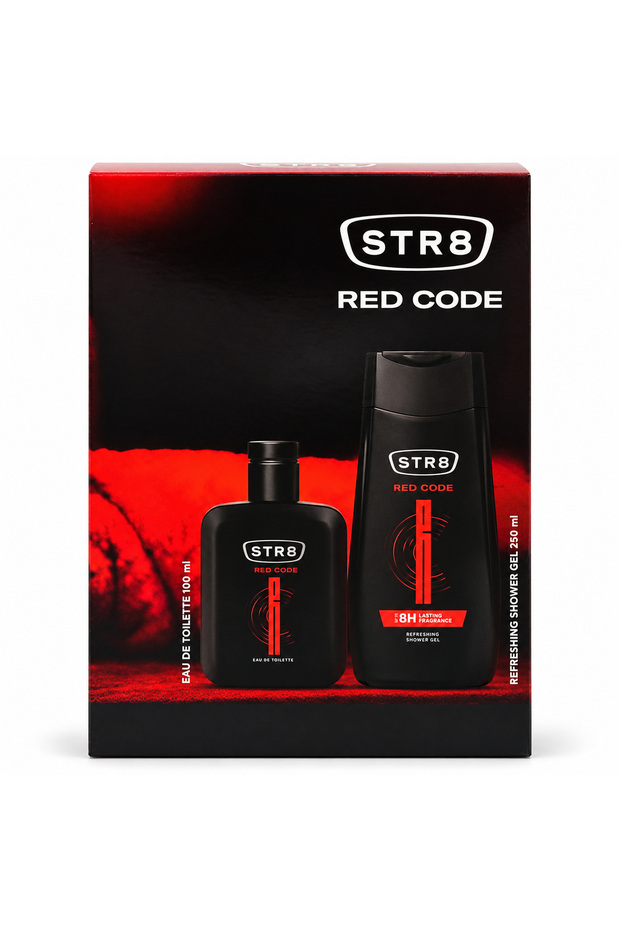 Set cadou pentru parfumare Red Code, 250 ml + 100 ml