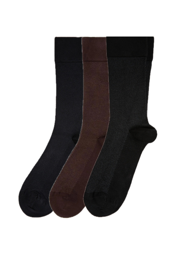 Men's Bamboo-Blend 3-Pack Basic Socks
