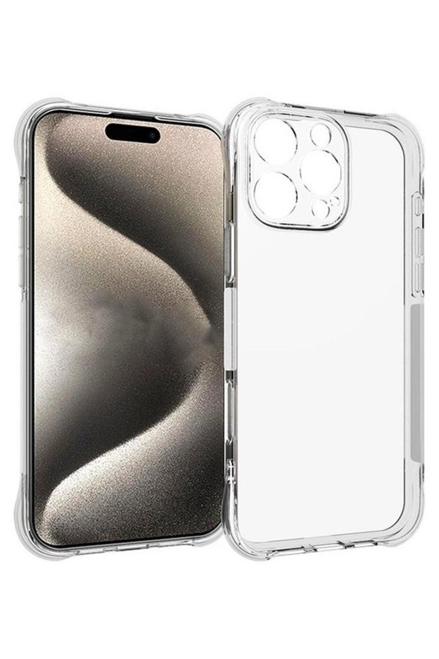 حافظة مغناطيسية لهاتف iPhone 16 Pro Max، متوافقة مع تقنية الشحن اللاسلكي MagSafe، ومقاومة للصدمات.