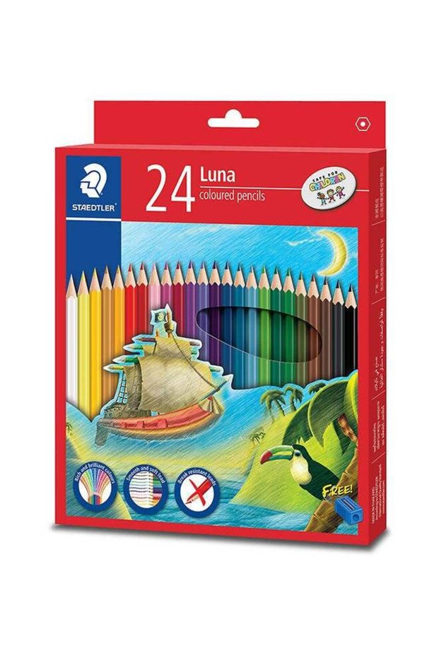 24 Shade Colour Pencil Set Multicolour