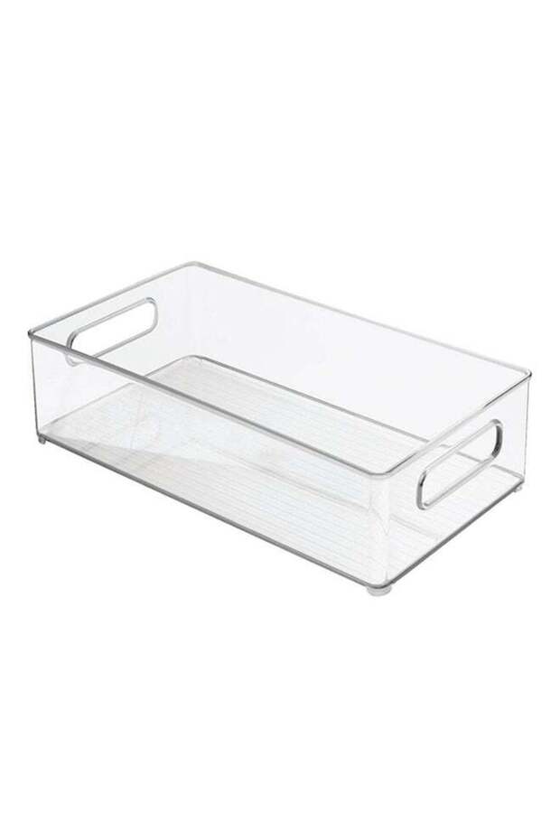 InterDesign Stackable Pantry Food Storage Bins Fridge Cabinet