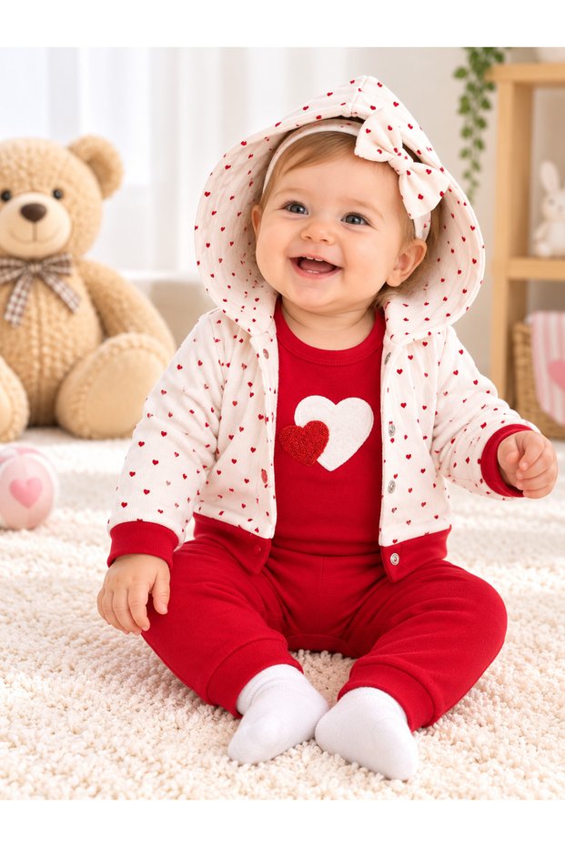 Lovely Baby Girl Outfit Set