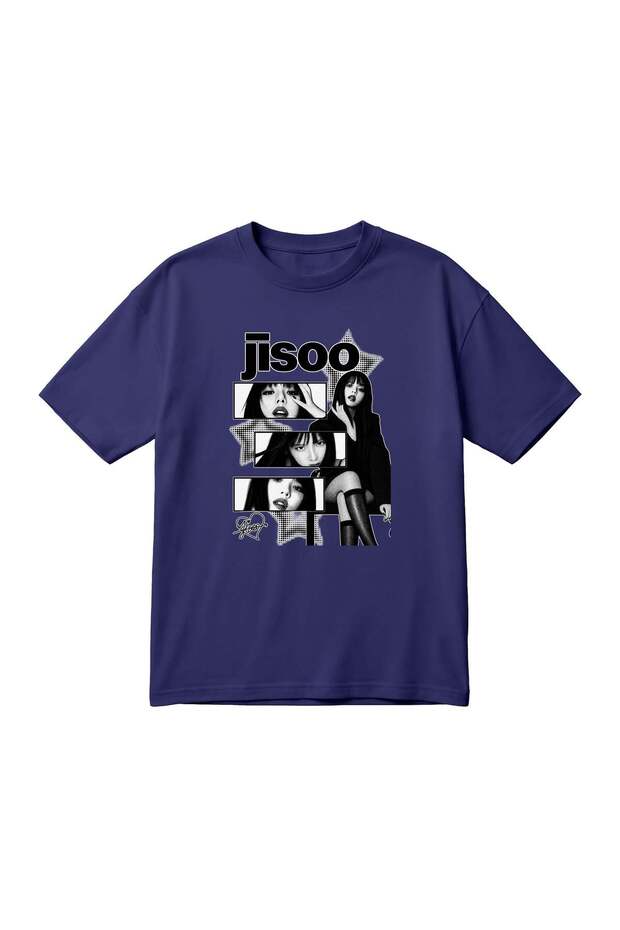Jisoo Printed Unisex Oversized T-Shirt