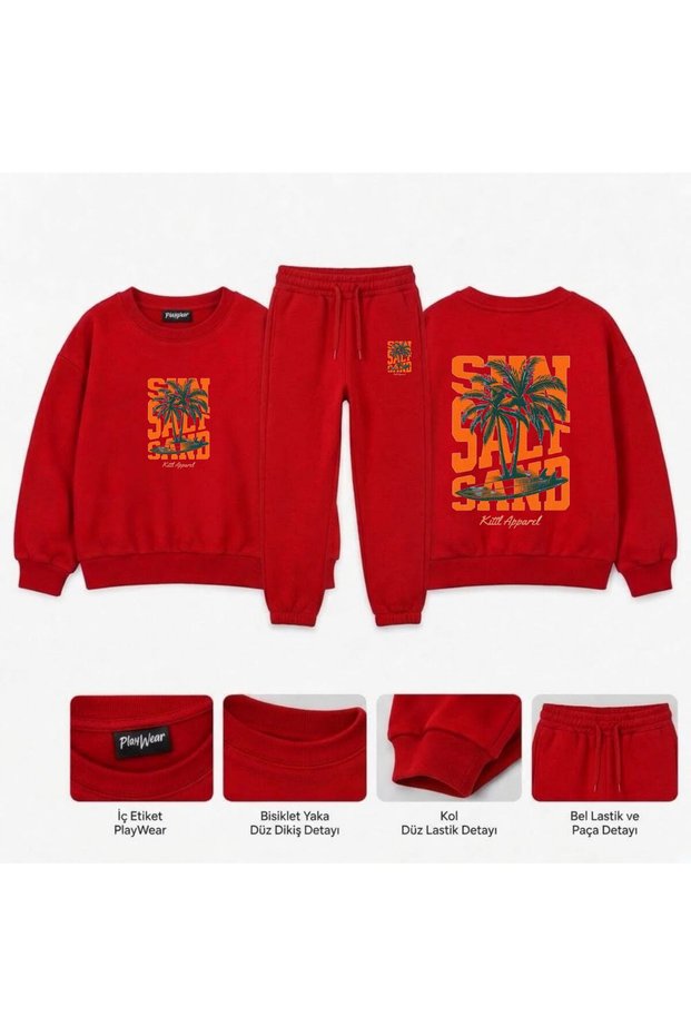 Team Sweatshirt by sait-sanfu—Printed for Girls, Boys, and Kids—Crew Neck with Crew Neck