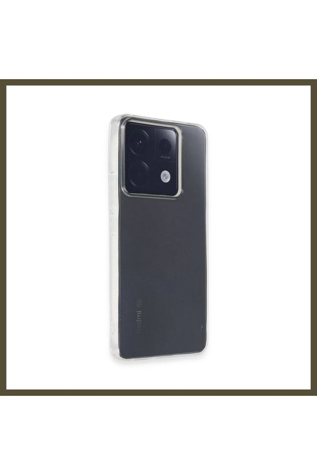 غطاء متوافق مع هاتف Poco X6، تصميم فاخر، شفاف، مصنوع من السيليكون BX.