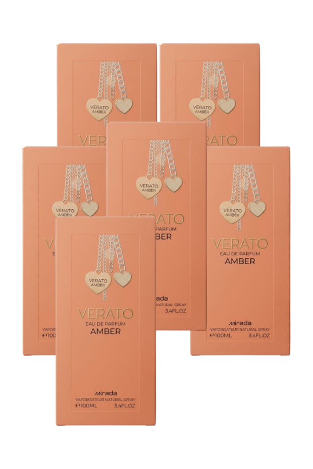 6 قطع Verato Amber عطر 100ML