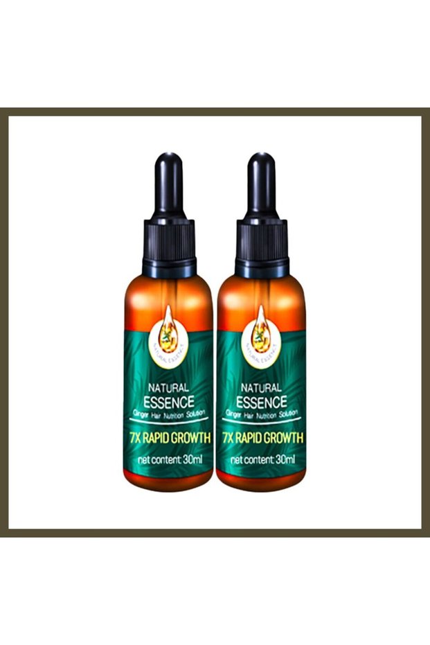Hair and Beard Serum, 2 x 30 ml, for Long, Nourished, Shiny Hair BX