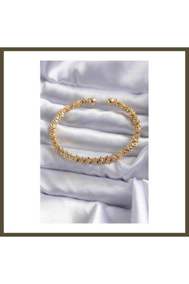 316L Stainless Steel Gold-Colored Women's Bracelet BX