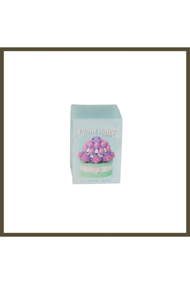 P1252 SIMULATION FLOWER SERIES 255-PIECE BLOCK TOY SET BX