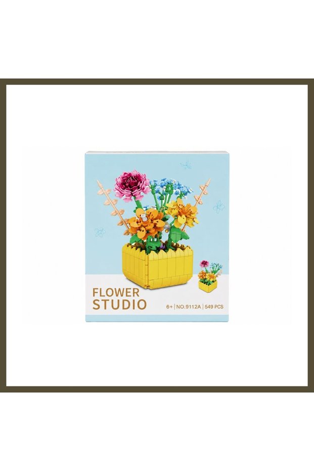 9112A Flower Blocks, 549 Pieces, BX