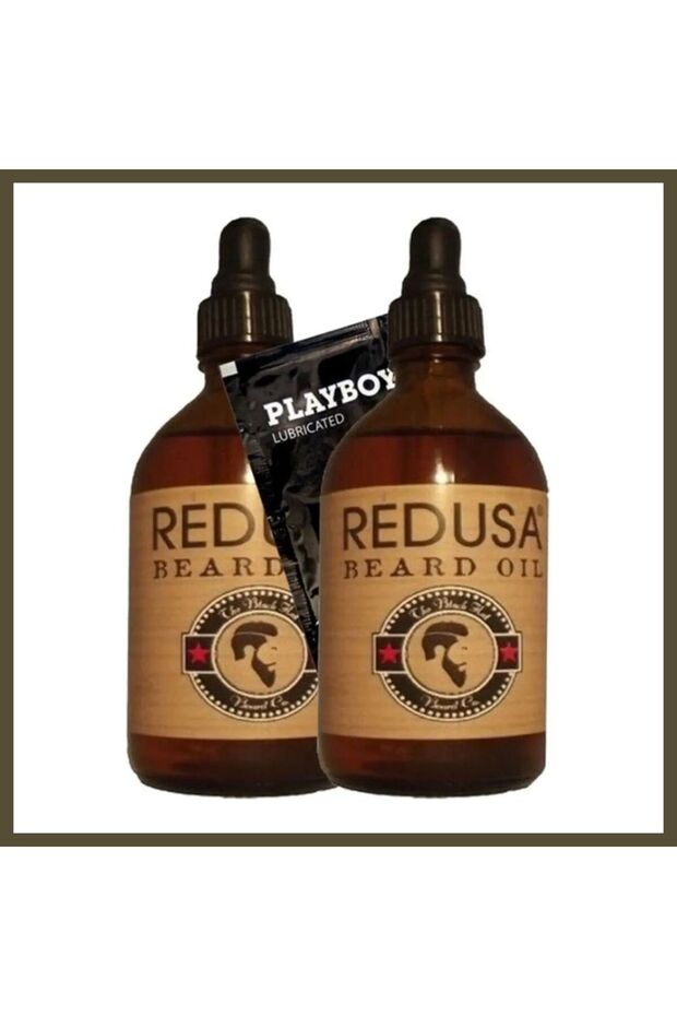 Super Redusa Beardoil 2-Pack Beard Care Oil 100 ml + 1 Free Gel BX