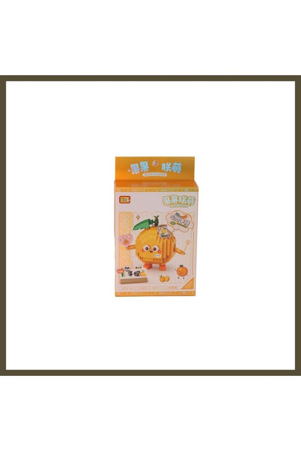 ORANGE MODEL 350-PIECE BLOCK TOY SET BX