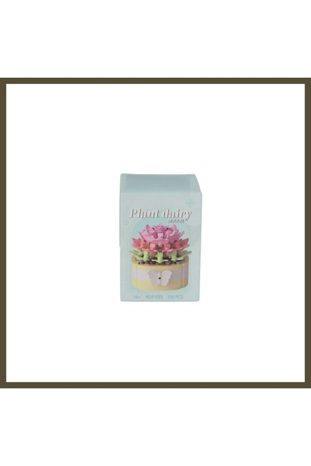 P1255 SIMULATION FLOWER SERIES 232-PIECE BLOCK TOY SET BX