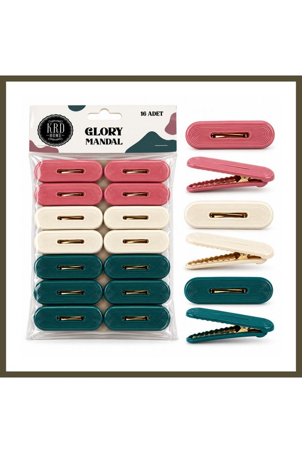 Colorful Embossed Clothespin BX