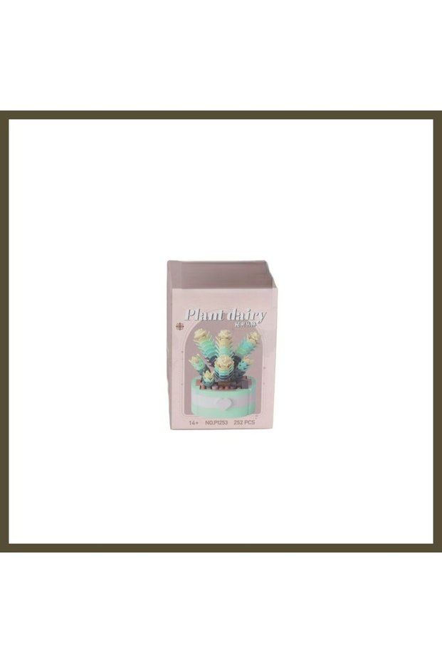 P1253 SIMULATION FLOWER SERIES 252-PIECE BLOCK TOY SET BX