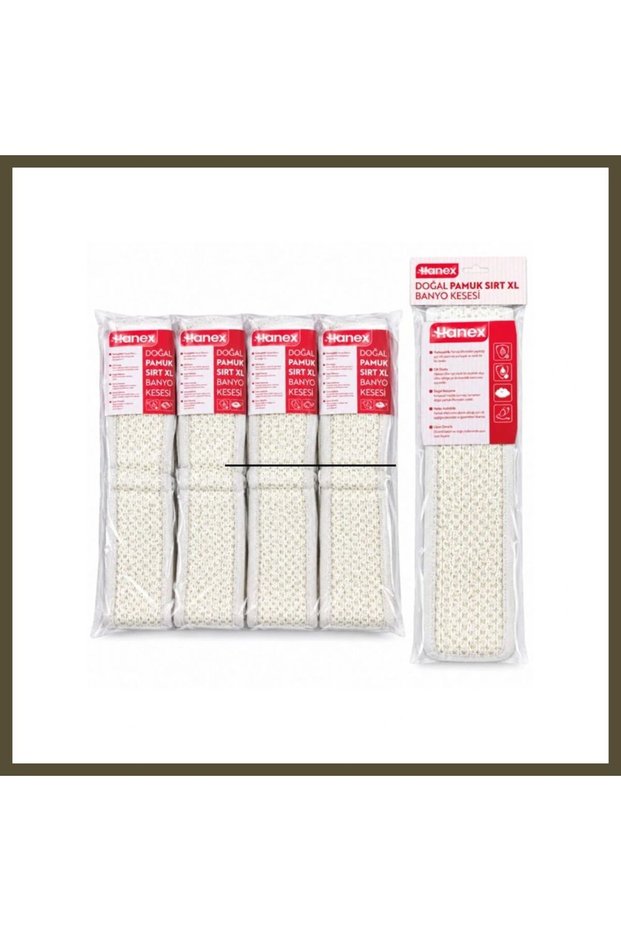 Cotton XL Back Washcloth (1 Piece) BX
