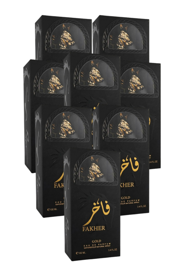 8 قطع عطر ذهبي 100 مل