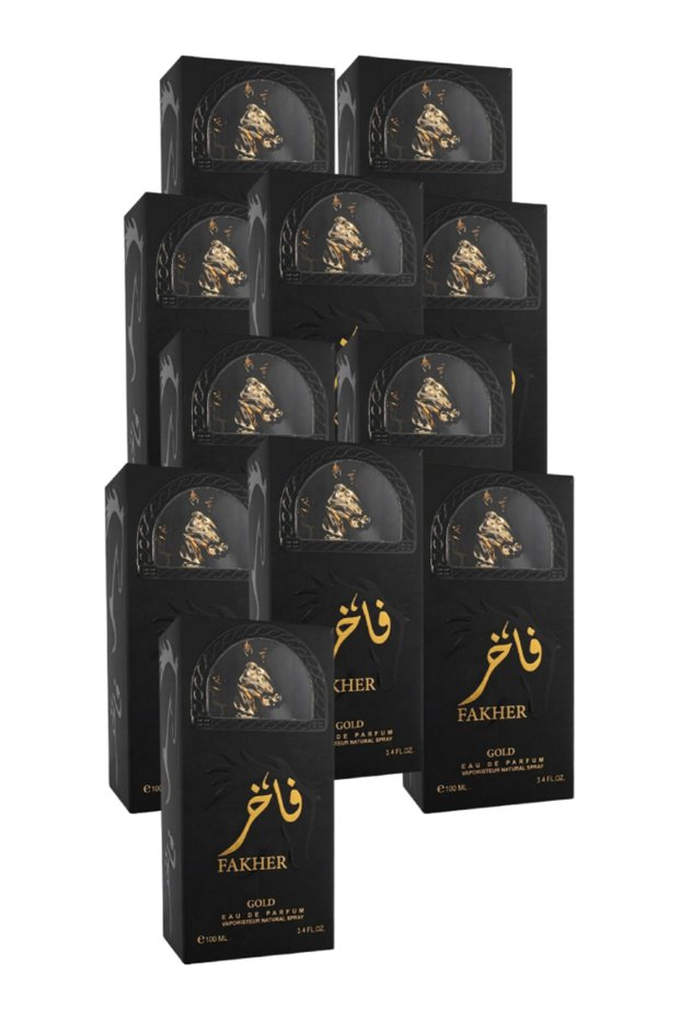 11 قطعة عطر ذهبي 100 مل