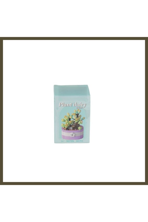 P1256 SIMULATION FLOWER SERIES 263-PIECE BLOCK TOY SET BX