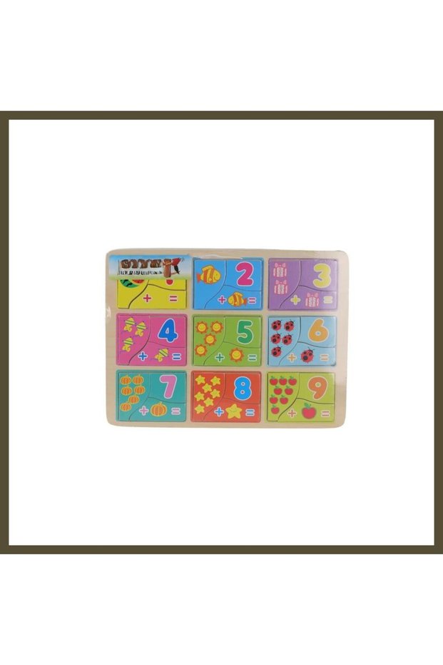4215 Wooden Block Puzzle, 27 Pieces, Box