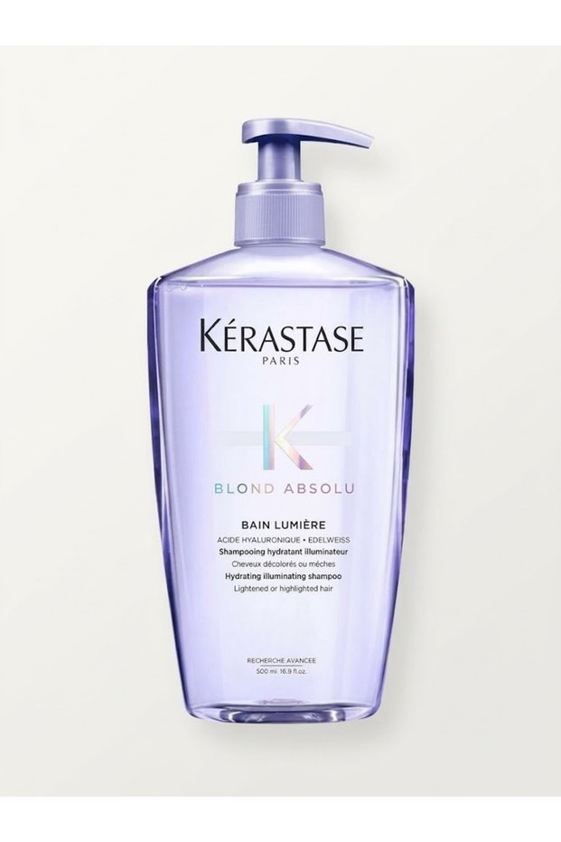 Blond Absolu Bain Lumière Shampoo for Blonde Hair, Adds Shine, 500 ml - TenRoses