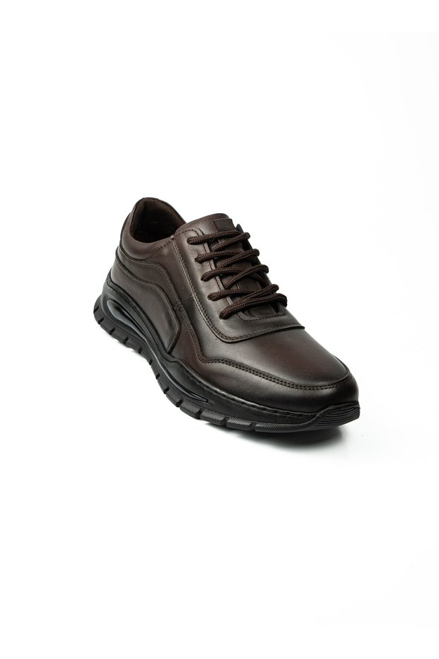 Restfull 293 Brown Leather Casual Men's Shoes