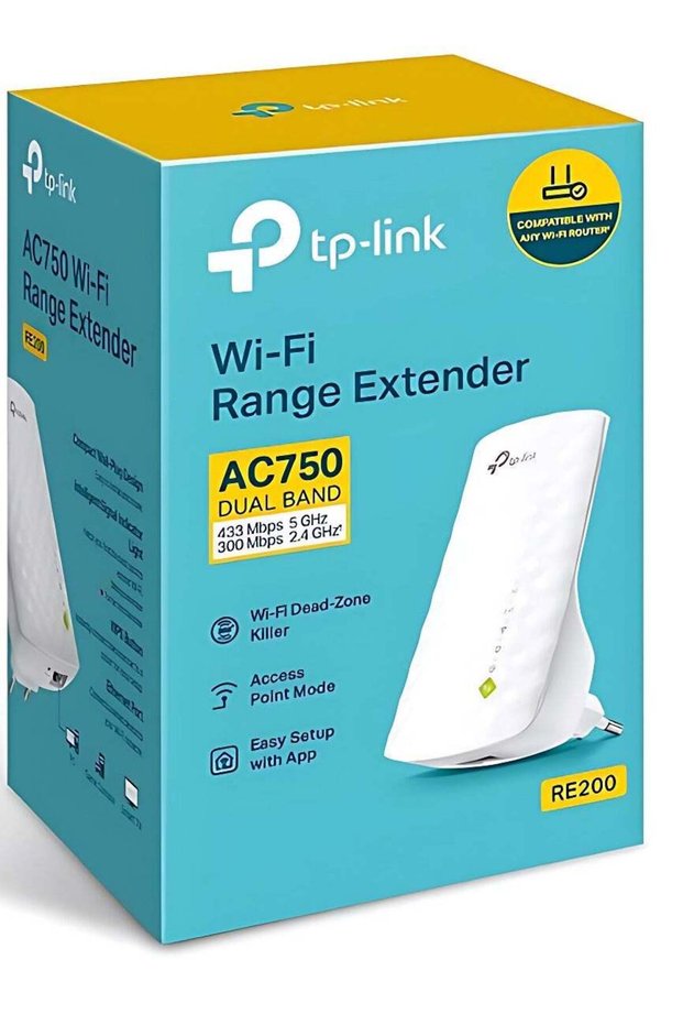 AC750 Wi-Fi Range Extender White