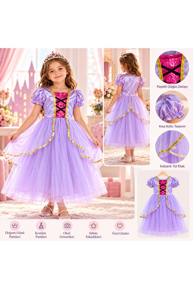 Rapunzel kostüm
