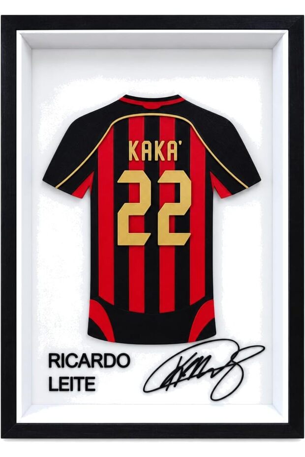 Kaka No. 22 Collectible Jersey Frame, 23 x 15 cm