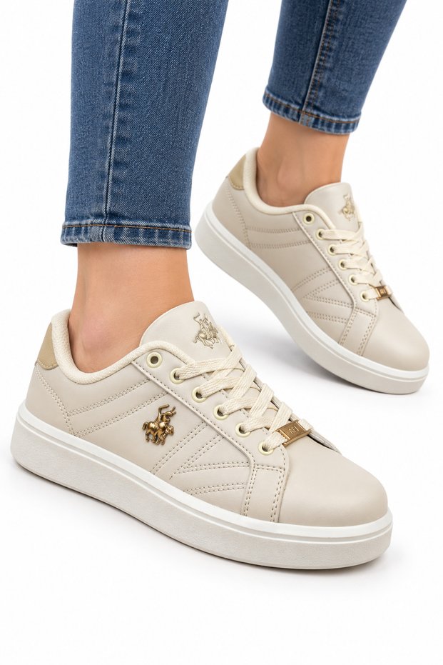 Women's Sneaker Shoes Beige