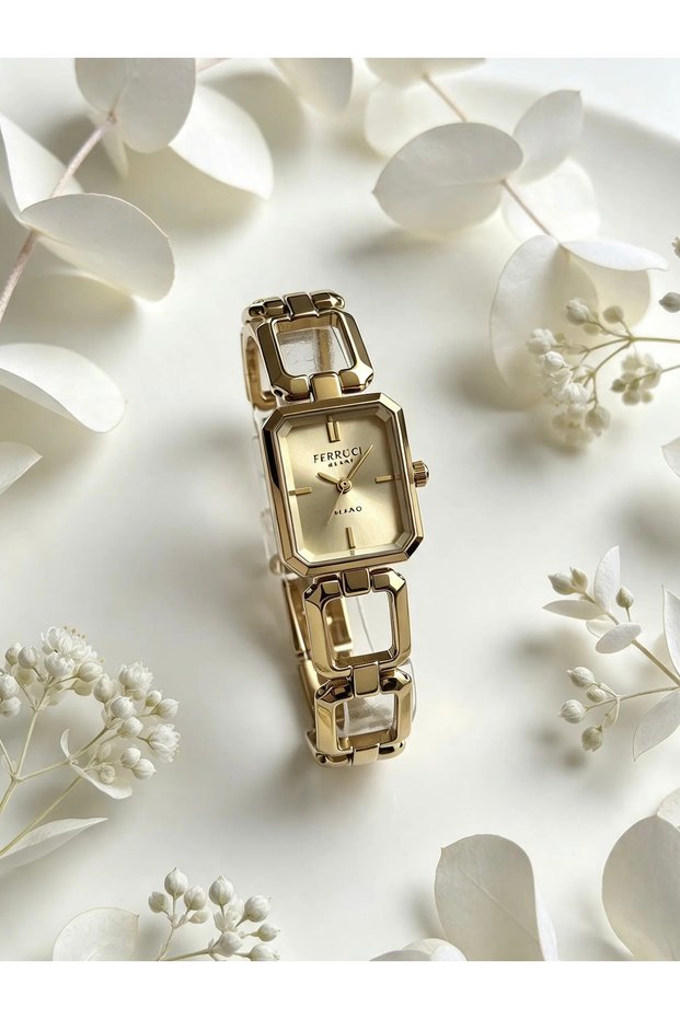 Ferrucci̇-(Gold Color) Women's Wristwatch