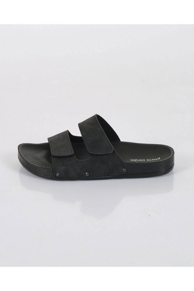 Comfortable Slippers for Men—Lightweight and Practical for Everyday Use at Home, in the Hospital, and in the Kitchen—Black Slippers