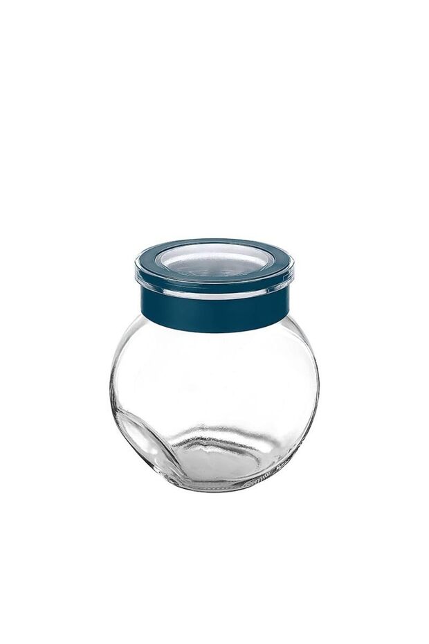 Glass Jar, Glass Storage Container, Legumes, Nuts, Airtight Containers (750 ml)