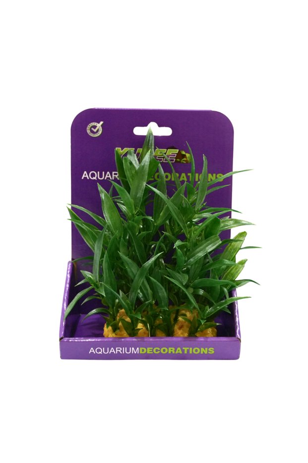Aquarium Decoration - Artificial Plant - Ys-60118[Length - 15Cm]