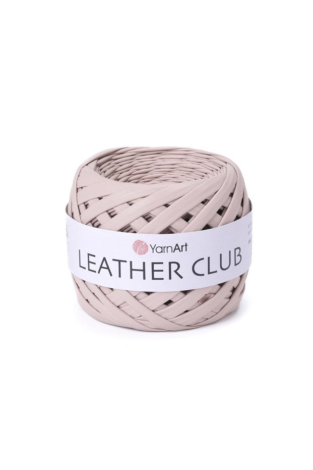 LEATHER CLUB - CROCHET YARN CREAM-6105