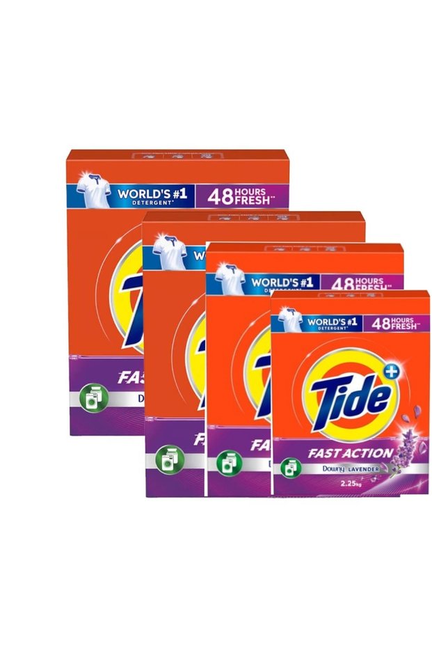 Fast Action Laundry Detergent Powder With Lavender 2.25kg (4Pack)