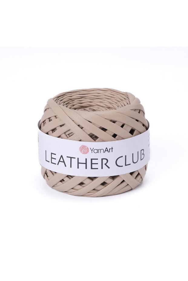 LEATHER CLUB - CROCHET YARN BEIGE-6104