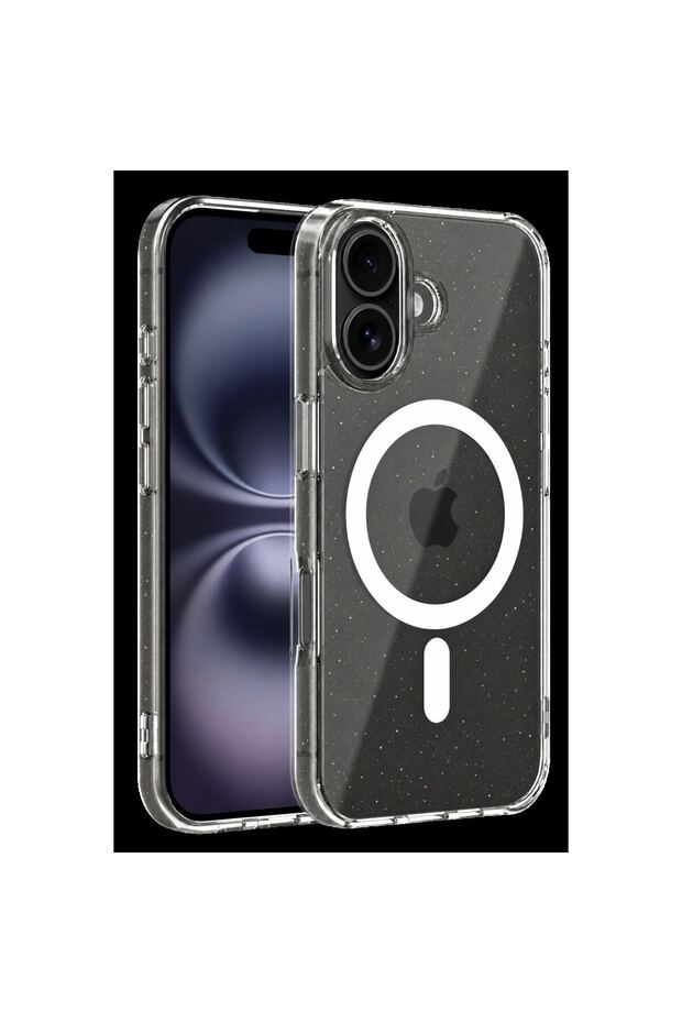Apple iphone 16 combo sim magsafe cover - transparent