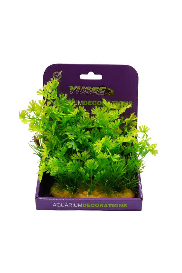 Aquarium Decoration - Artificial Plant - Ys-60102[Length - 15Cm]
