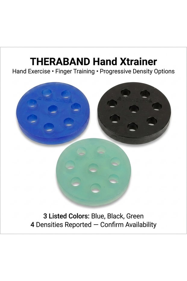Hand Xtrainer, Latex-Free Hand Therapy and Exercise Tool for Finger, Hand, Wrist and Forearm Strengthening, Stretching and Grip Exercises.