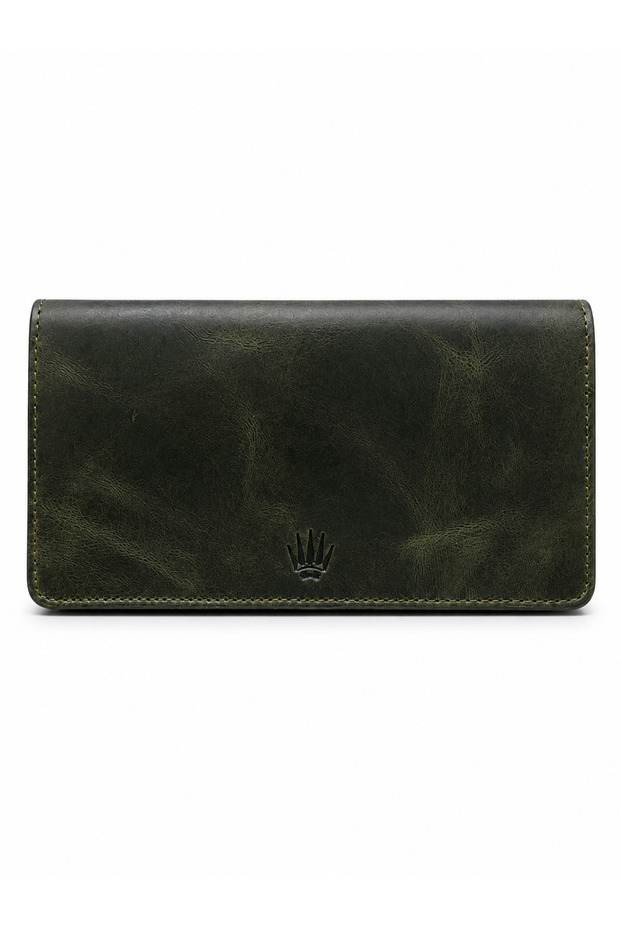 Samuel Green Genuine Leather Phone Wallet