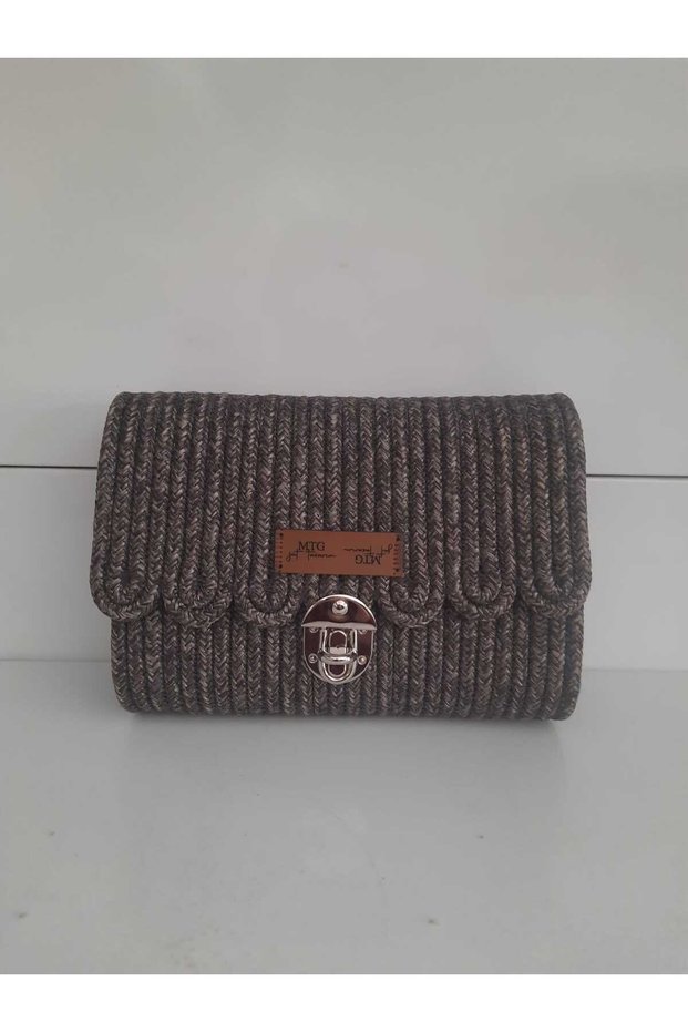Lavanta Model Crossbody Jute Straw Cord Handcrafted Shoulder Bag