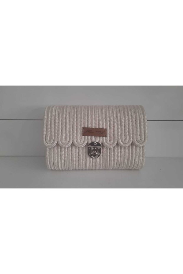 Lavanta Model Crossbody Jute Straw Cord Handcrafted Shoulder Bag