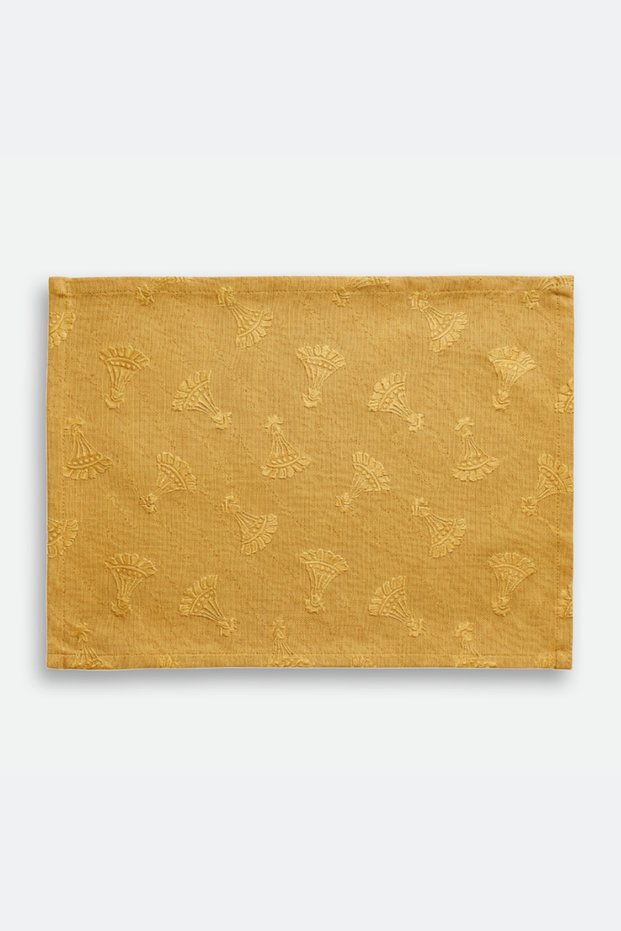 Placemat 2-Piece Set, Mustard