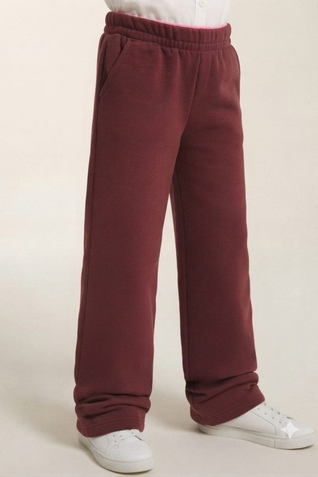 Wide-Leg Jogger Pants