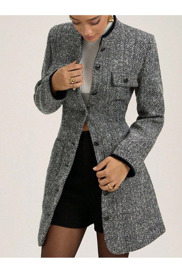 Coat, mix colors