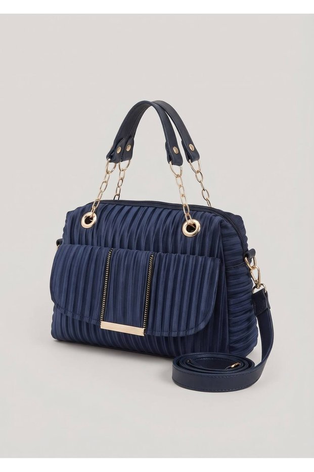 NAVY Women's Zipper-Closure Shoulder Bag