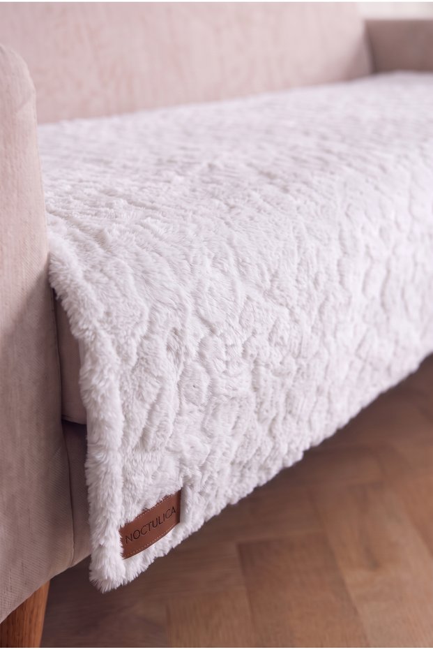 Leopard Wellsoft Sofa Cover | For Seating Areas Only | Soft, Stain Resistant | 100x215 cm Shawl
